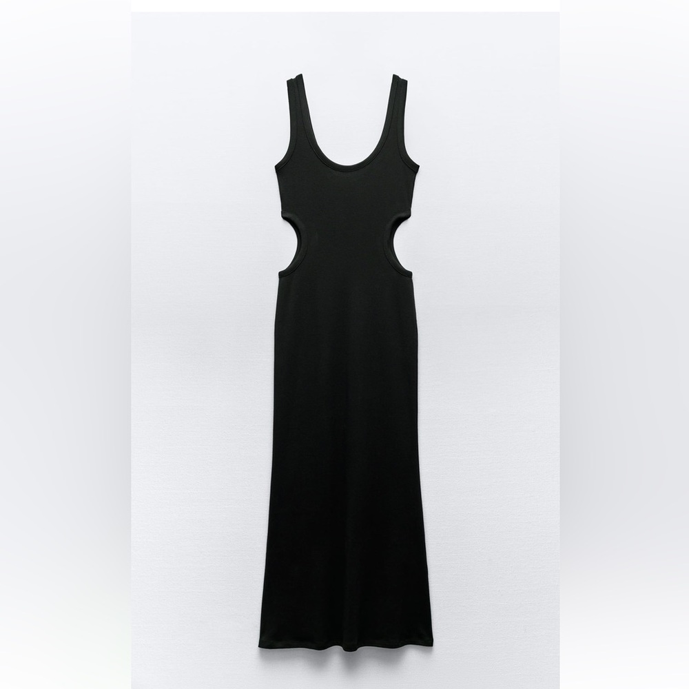 Zara double cut out dress